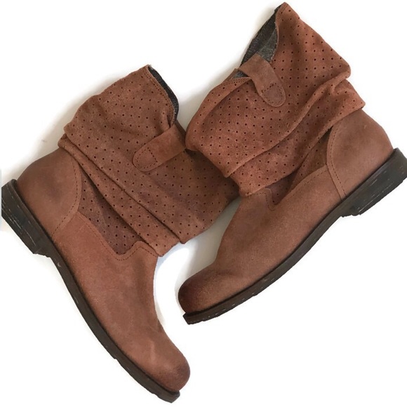 otbt Slouch Leather Poulsbo Boots NWOB - Picture 4 of 7